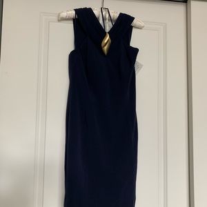Navy Gillian Cocktail Dress